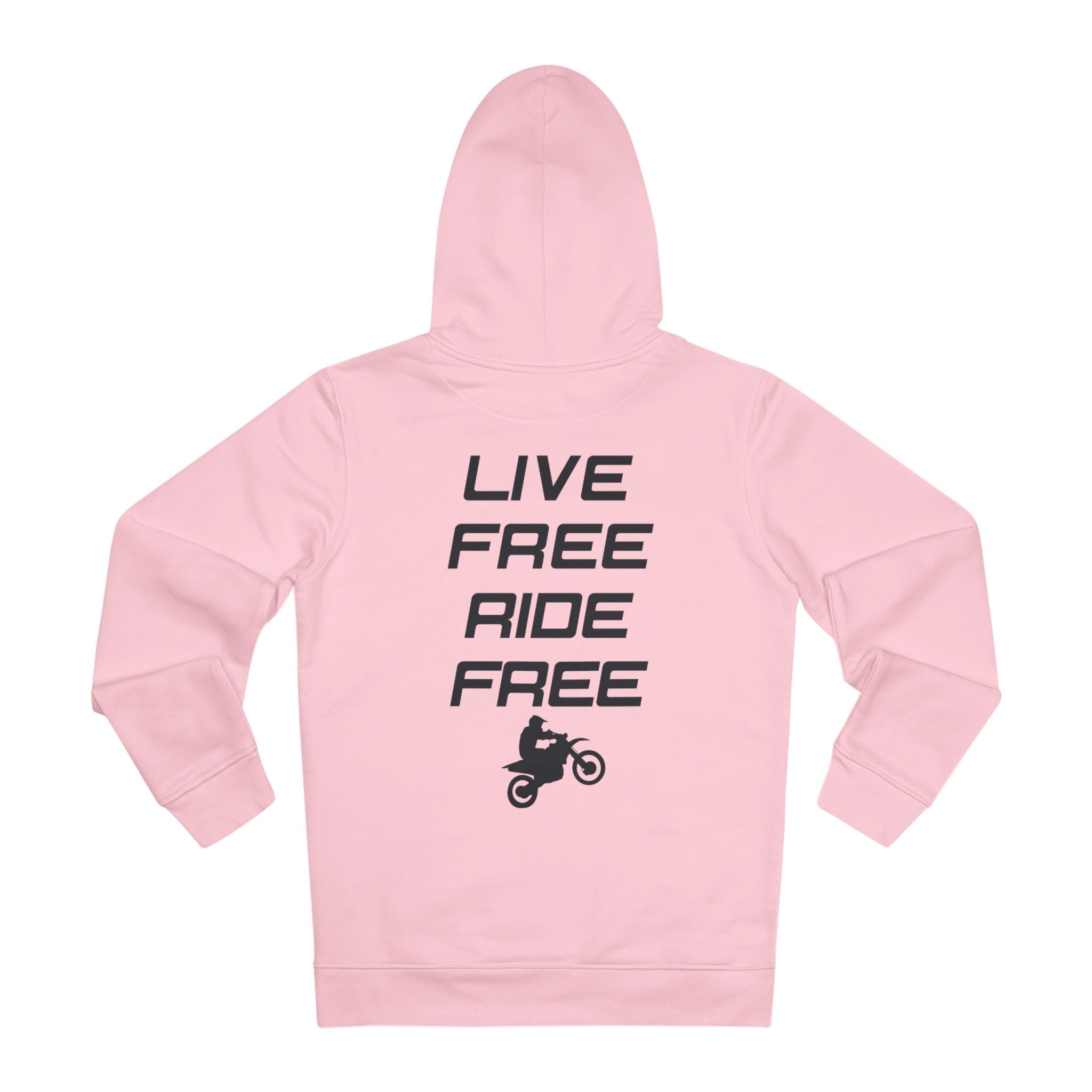 Heavy Supermoto Hoodie, Live Free Ride Free