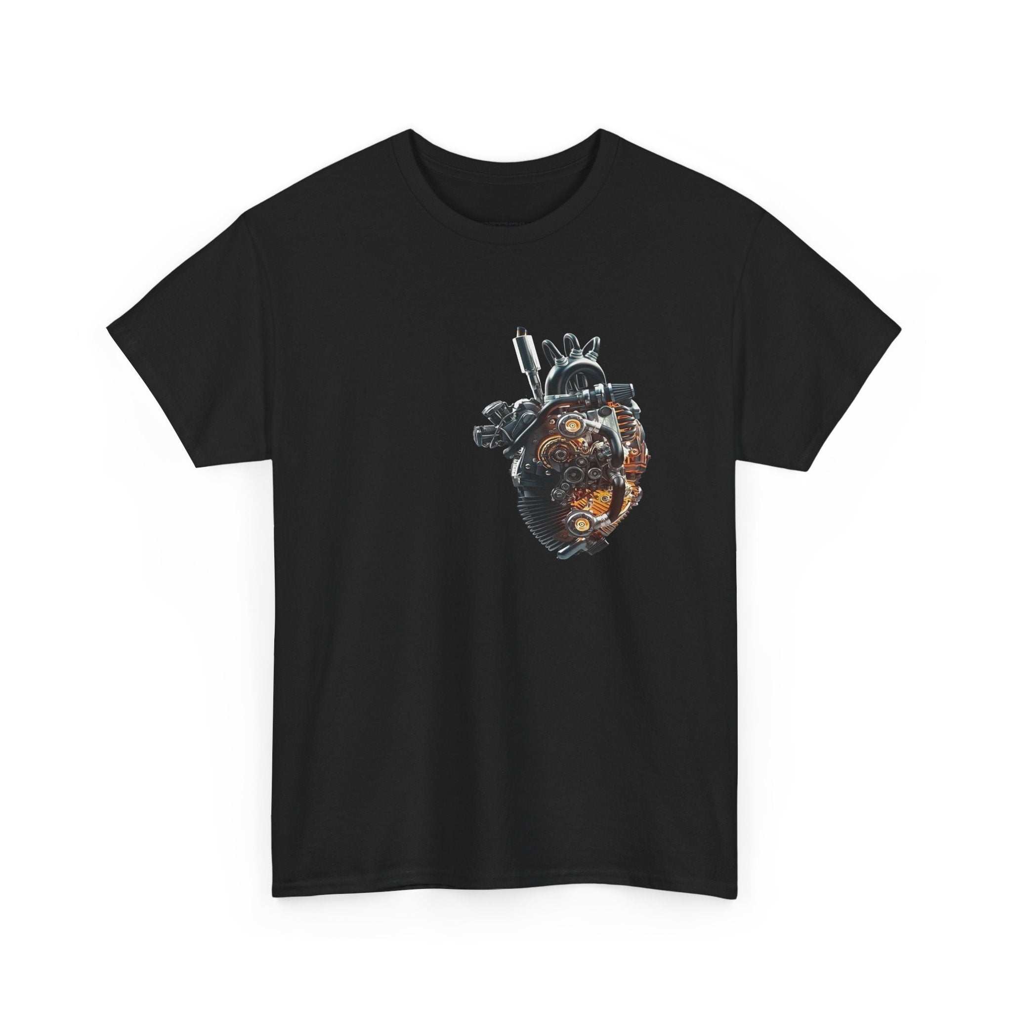 One Heart Beat Motorcycle Riders Heart T-Shirt