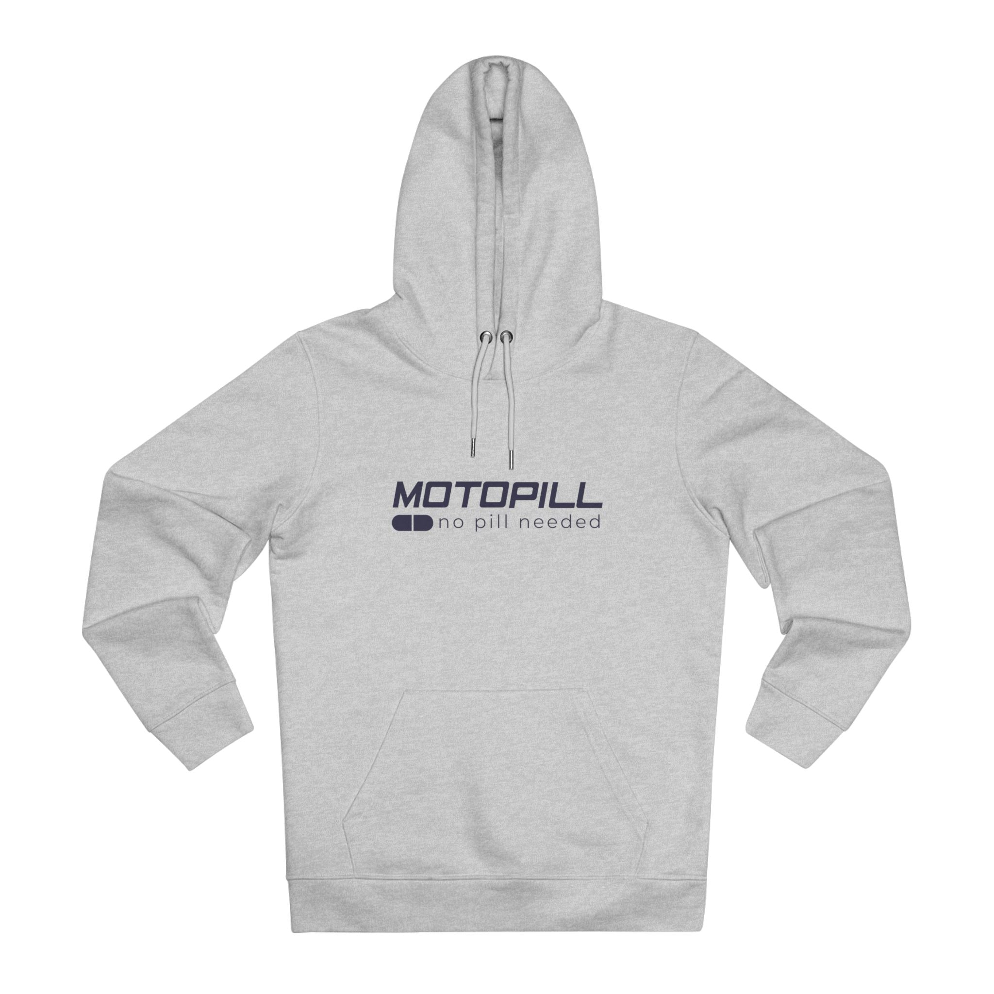 We Don't Need No Pill, Moto Pill Original Heavy Motorcycle Hoodie