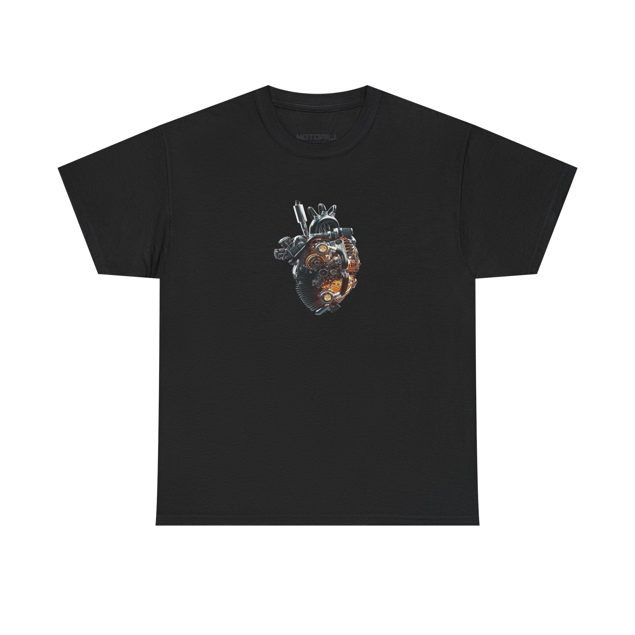 One Heart Beat Motorcycle Riders Heart T-Shirt