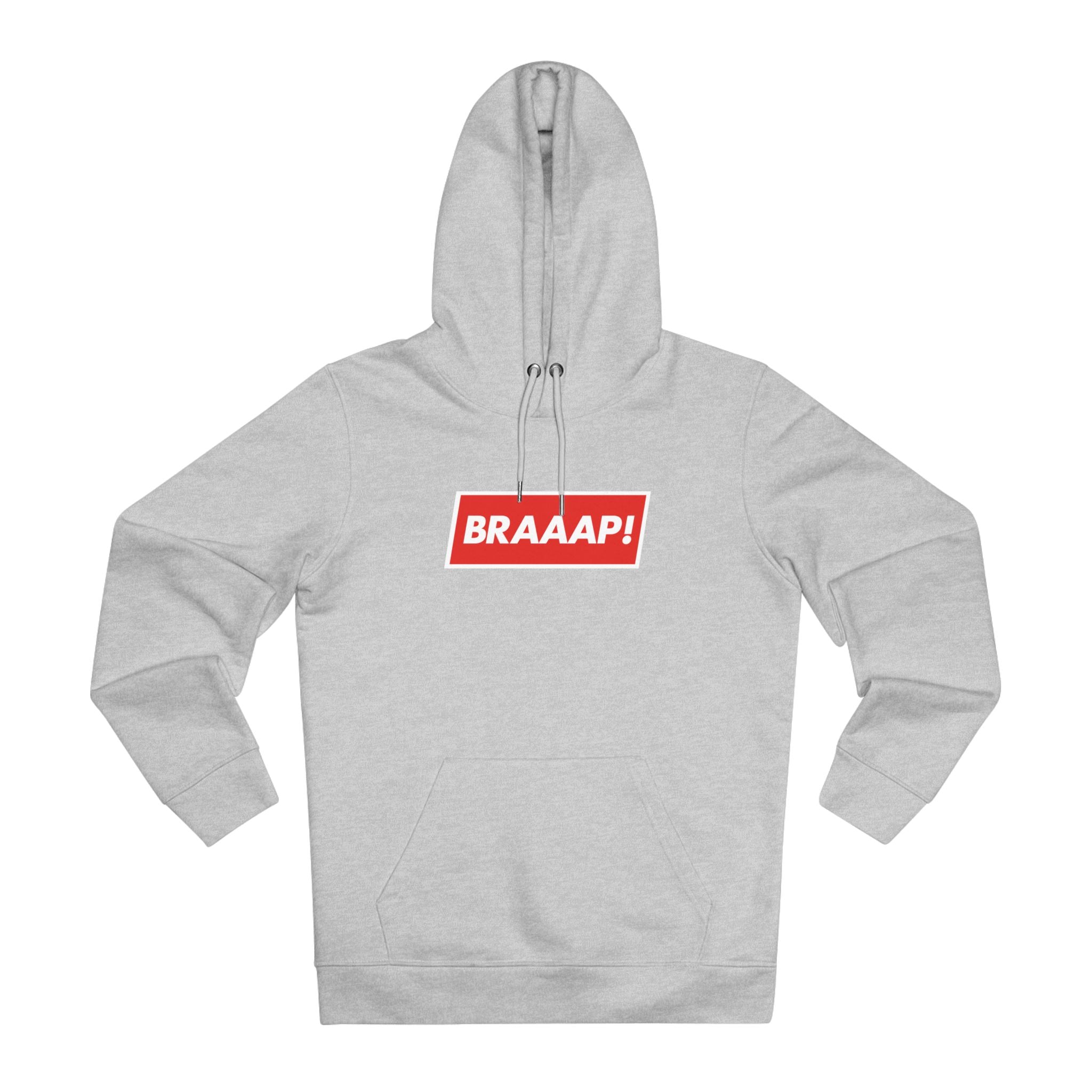 Braaap! Pure Adrenaline Motorcycle MX & Supermoto Heavy Motorcycle Hoodie